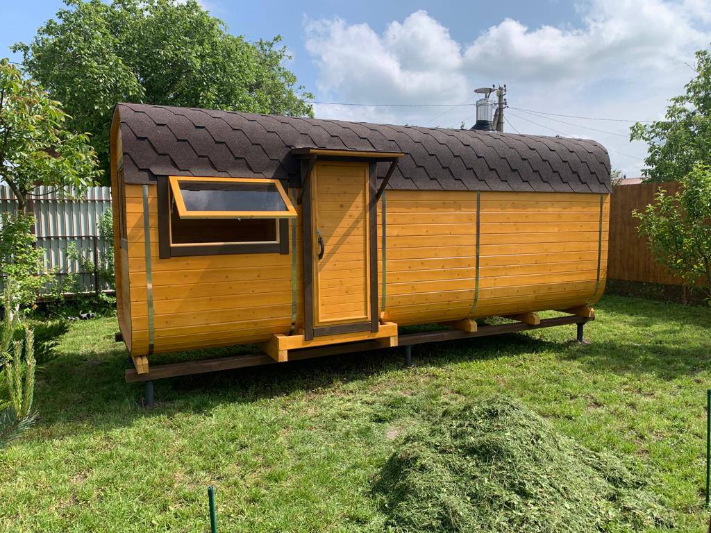 Квадро-баня 6м 3 отделения